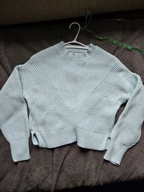 Blue Knit Abercrombie Sweater